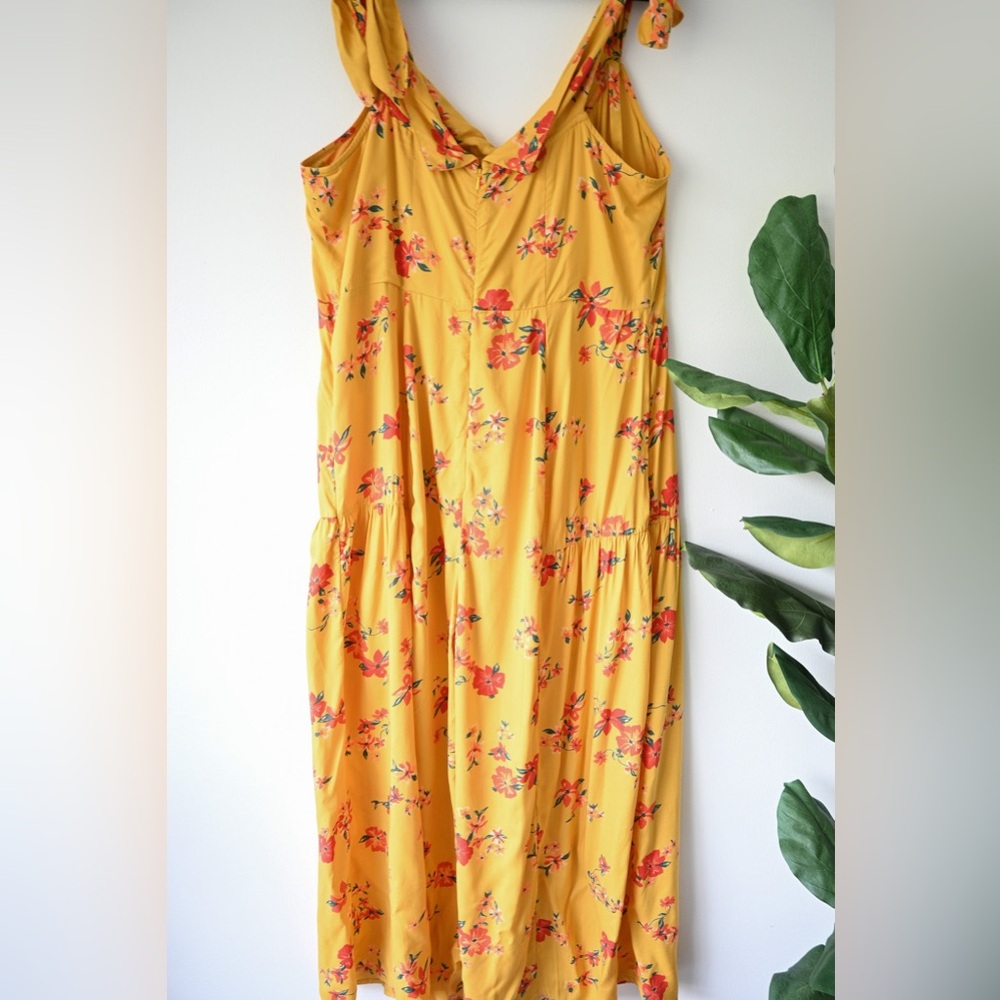 Anthropologie+ Yellow Jumpsuit NEW With Tags - Picture 7 of 7